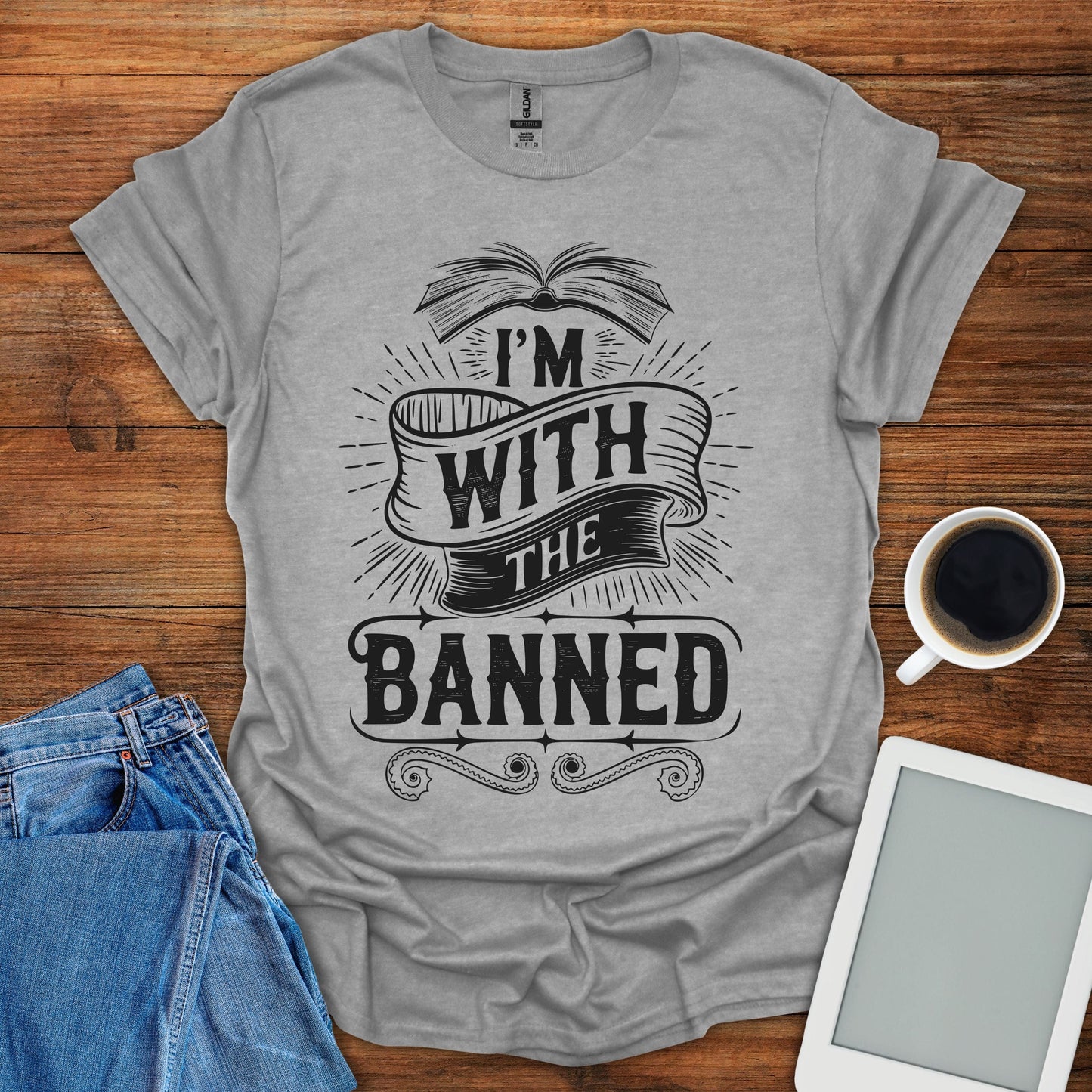 I'm With The Banned Tee