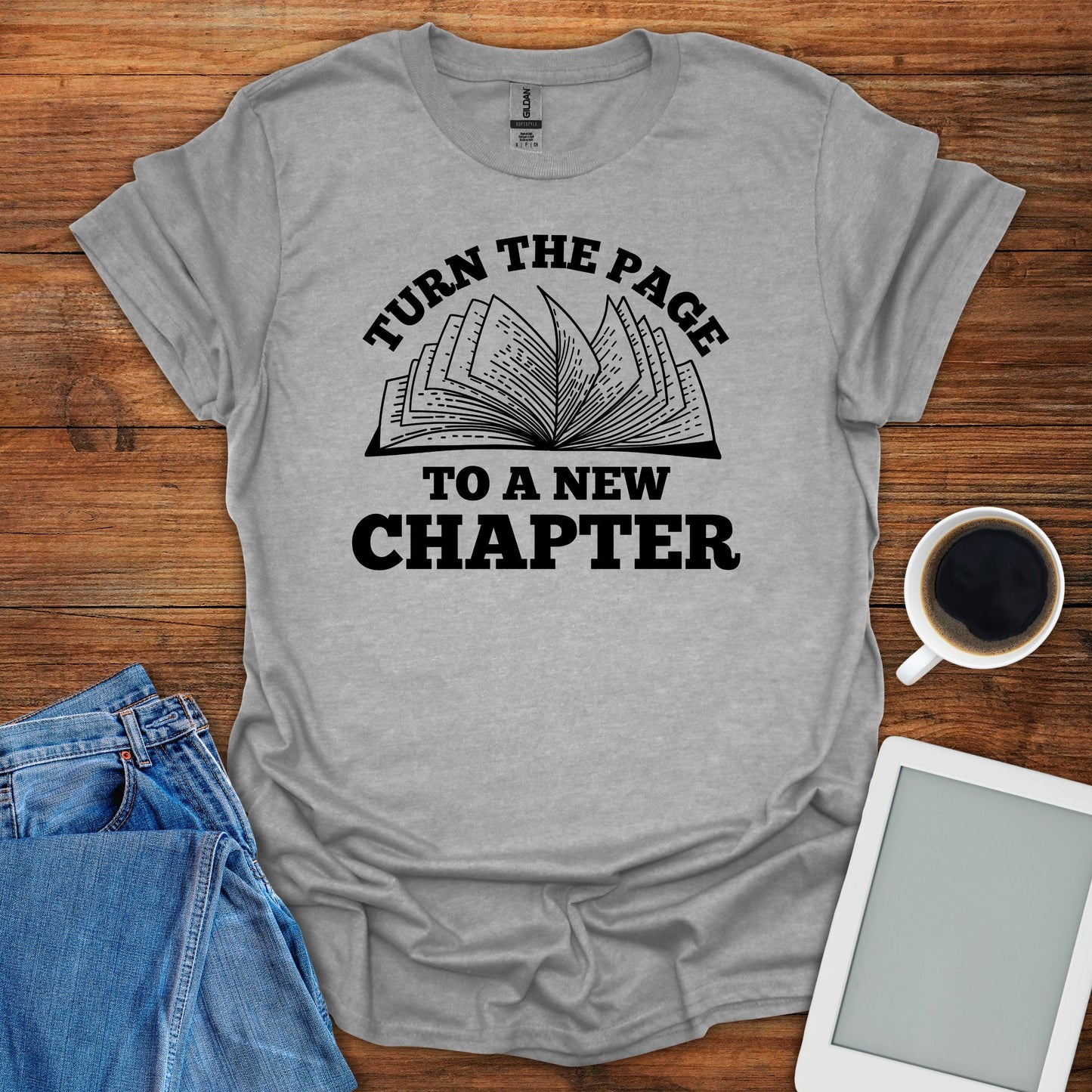 Turn The Page To A New Chapter Tee