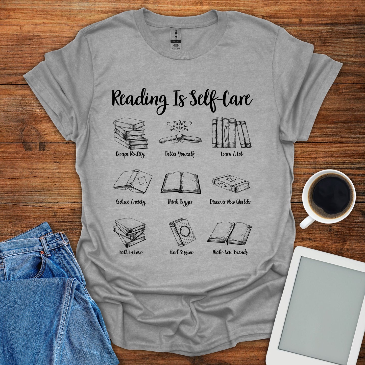 Reading Is Self-Care Tee