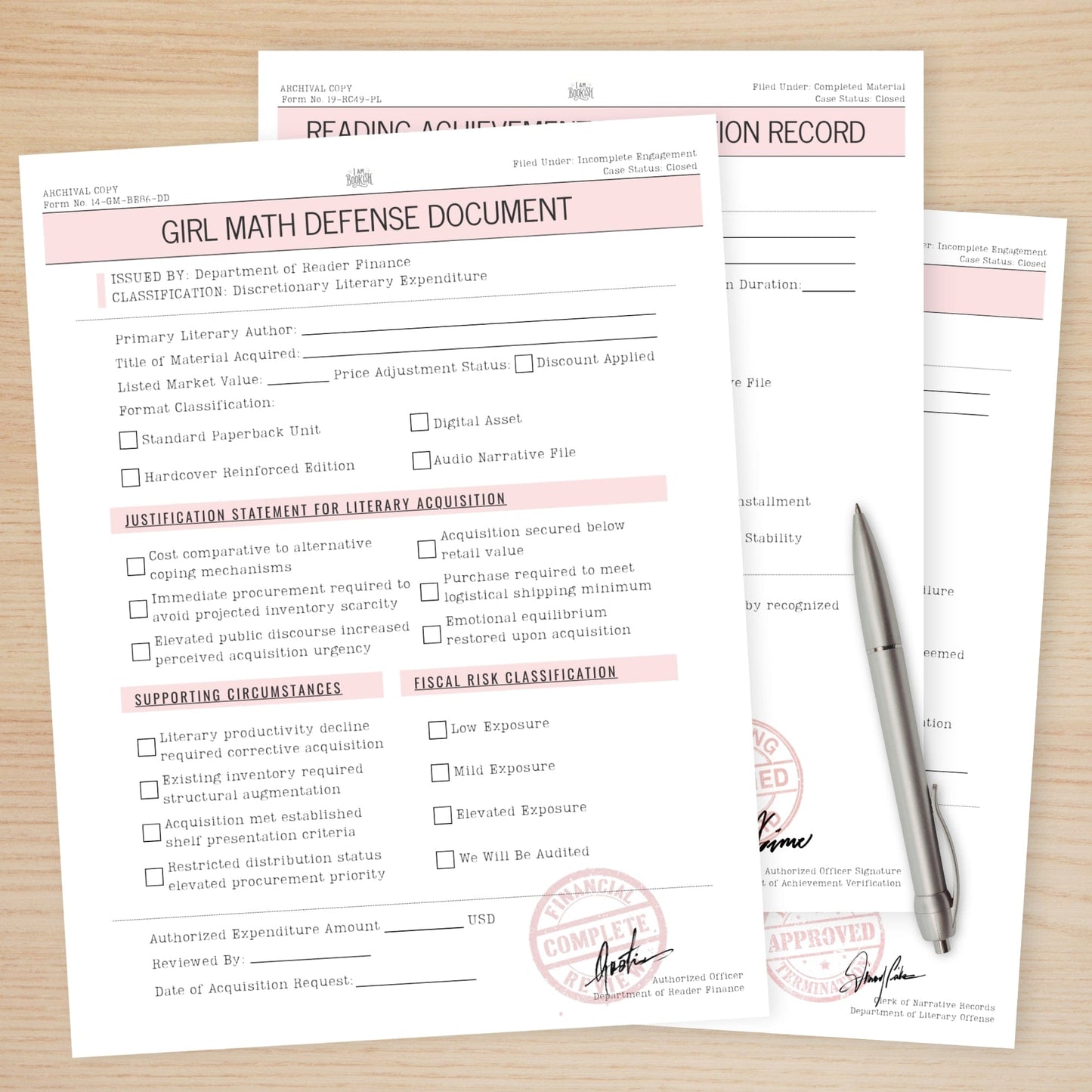 The Reader Compliance Dossier