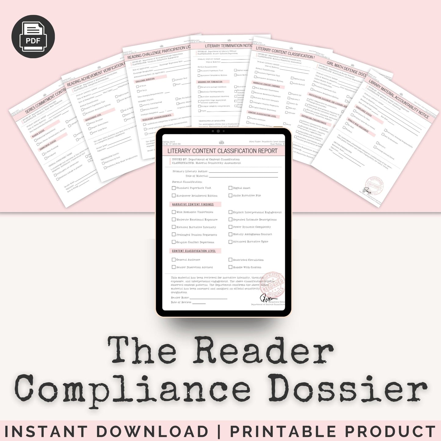 The Reader Compliance Dossier