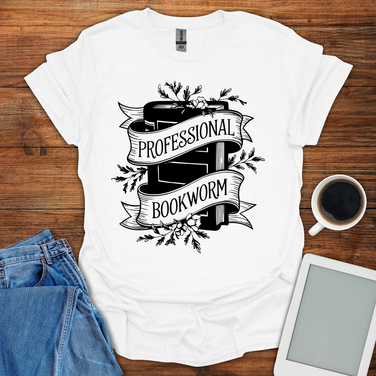 Professional Bookworm Tee