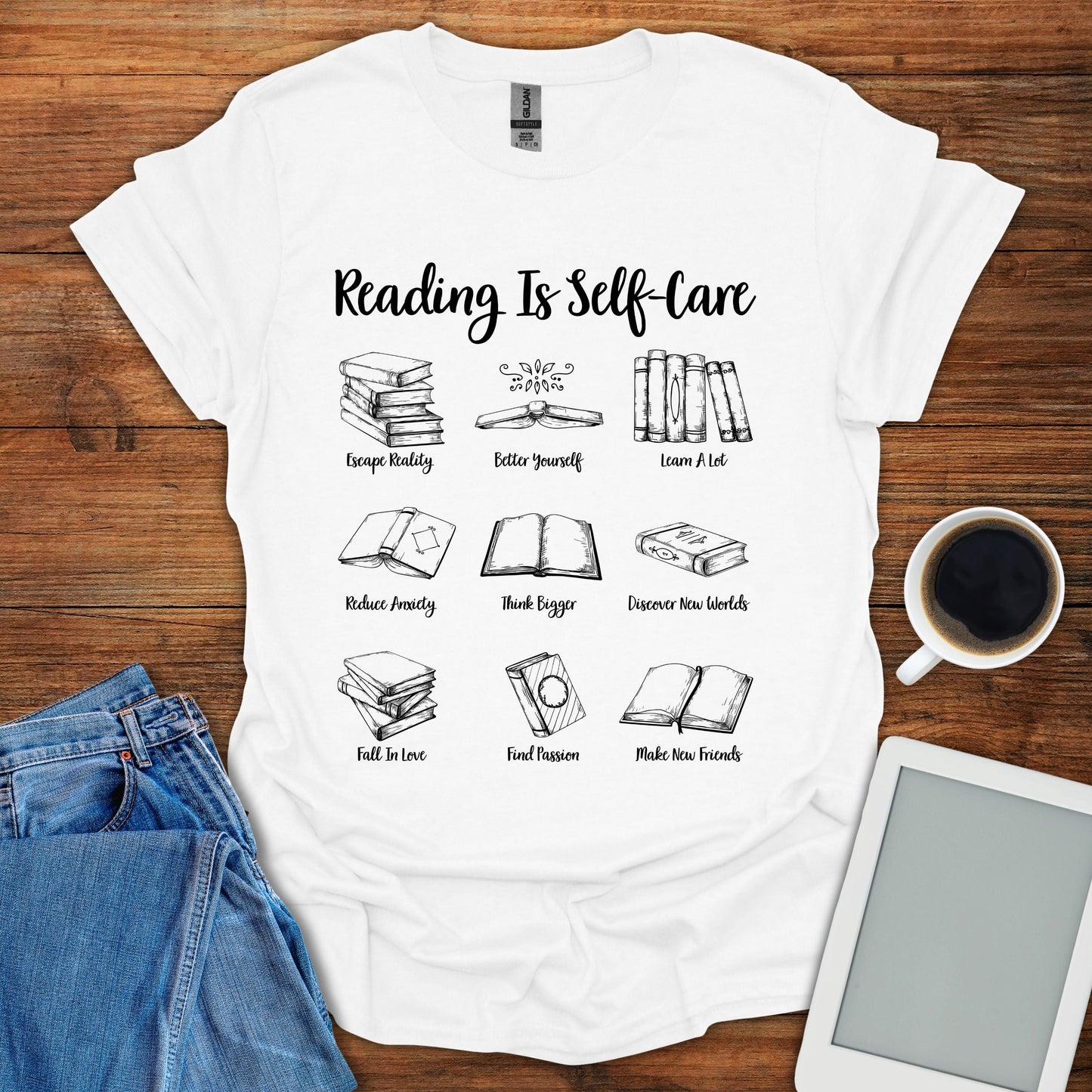 Reading Is Self-Care Tee