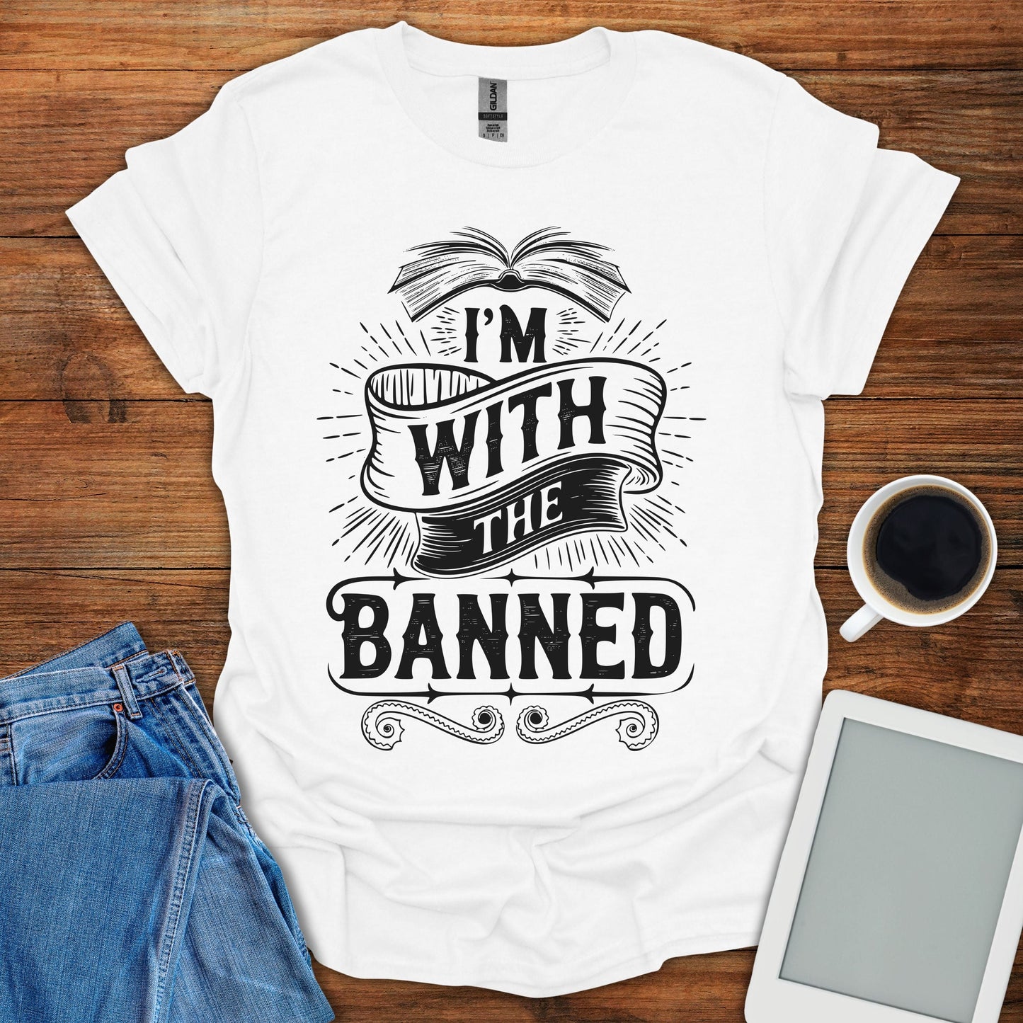 I'm With The Banned Tee