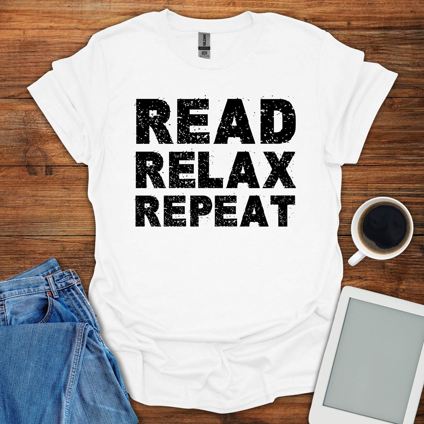 Read Relax Repeat 2 Tee