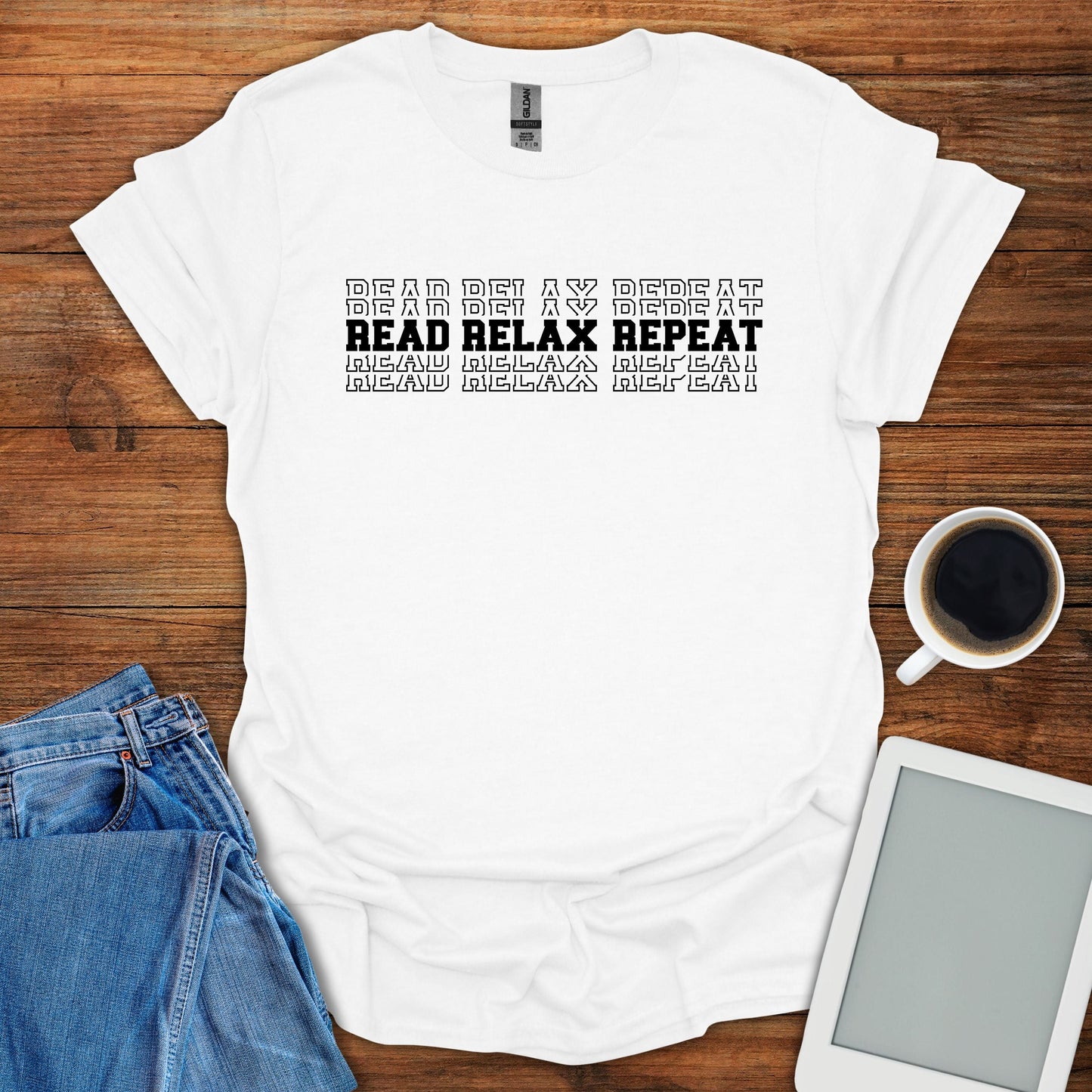 Read Relax Repeat Tee