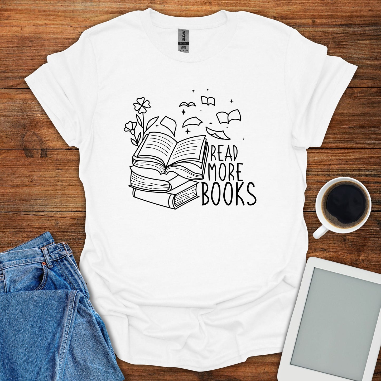 Read More Books 2 Tee