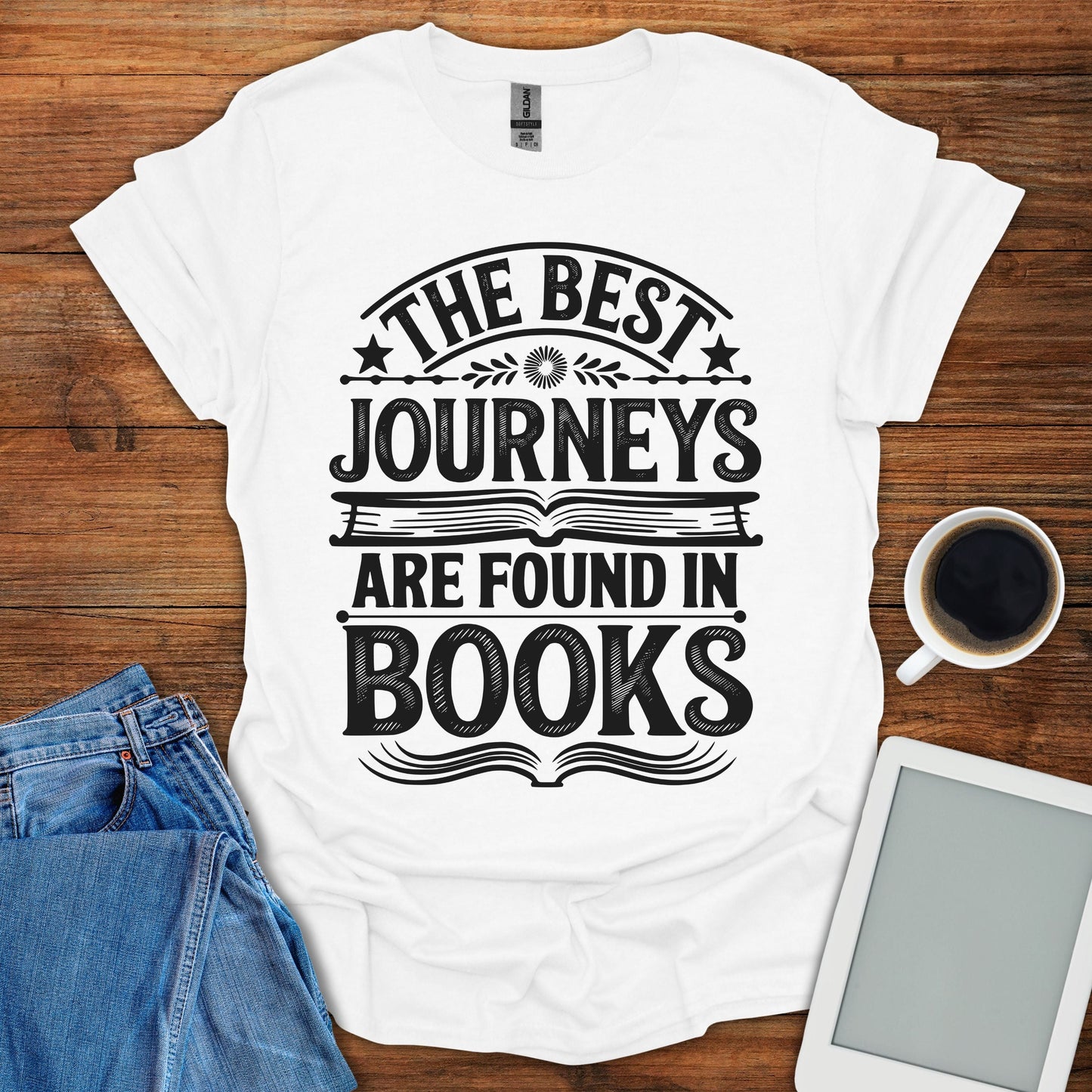 The Best Journeys Are Found In Books Tee