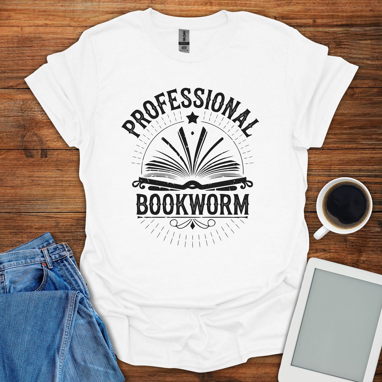 Professional Bookworm 1 Tee