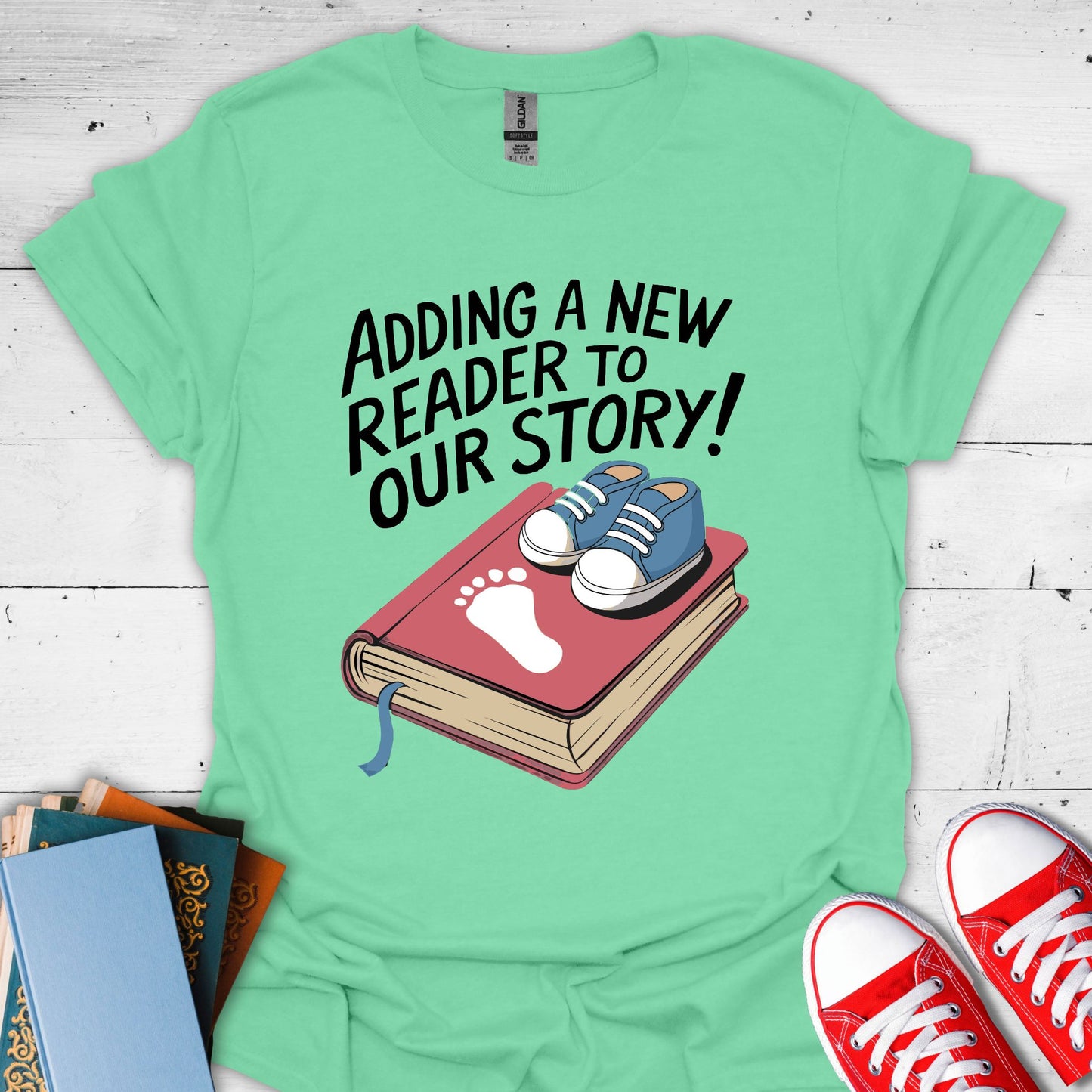 Adding A New Reader To Our Story T-Shirt