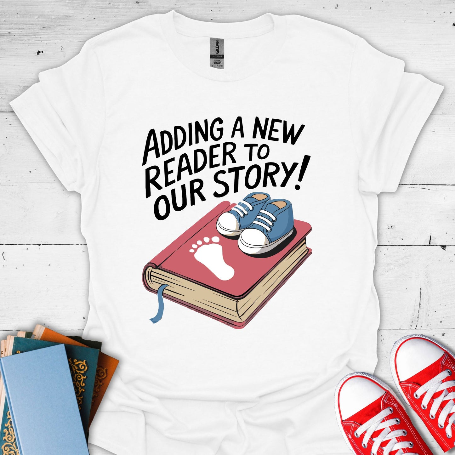 Adding A New Reader To Our Story T-Shirt