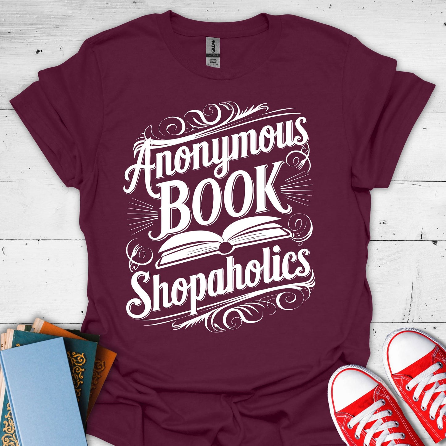 Anonymous Book Shopaholics T-Shirt