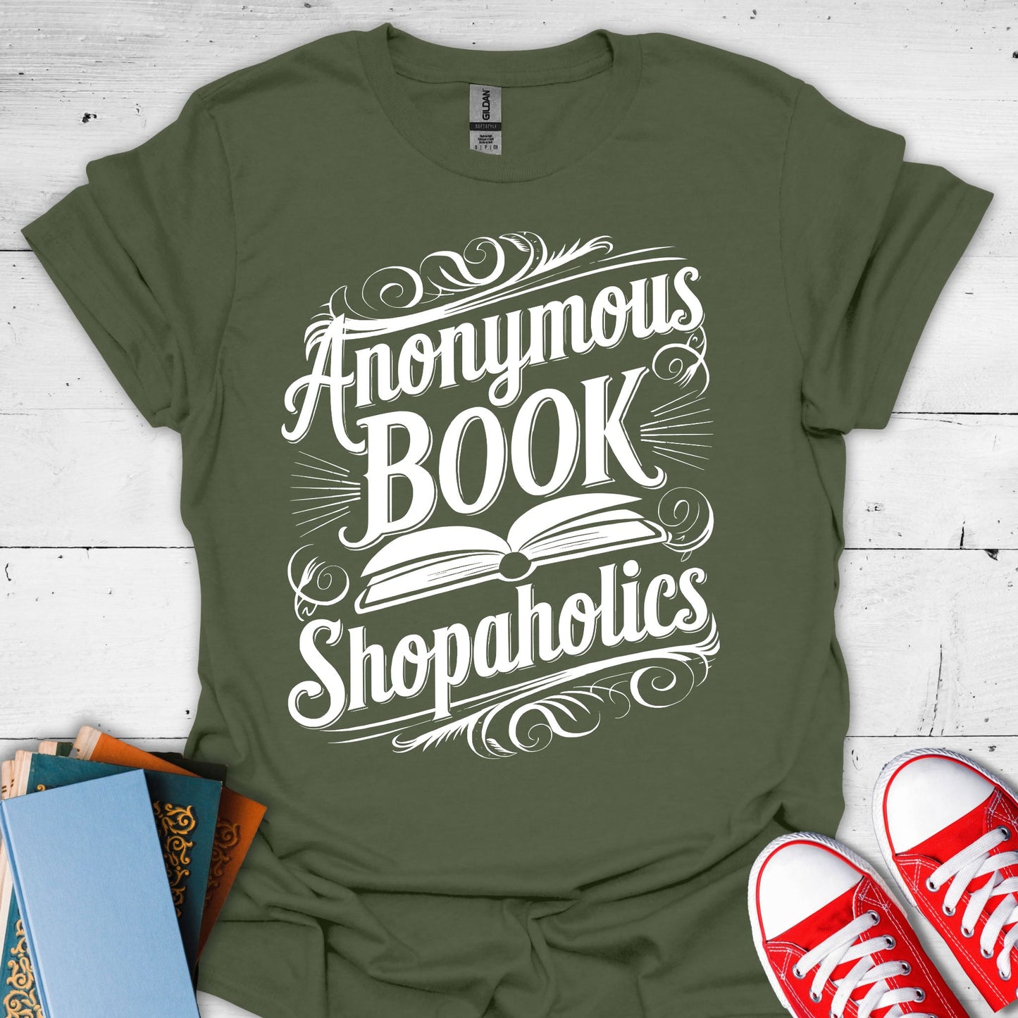 Anonymous Book Shopaholics T-Shirt