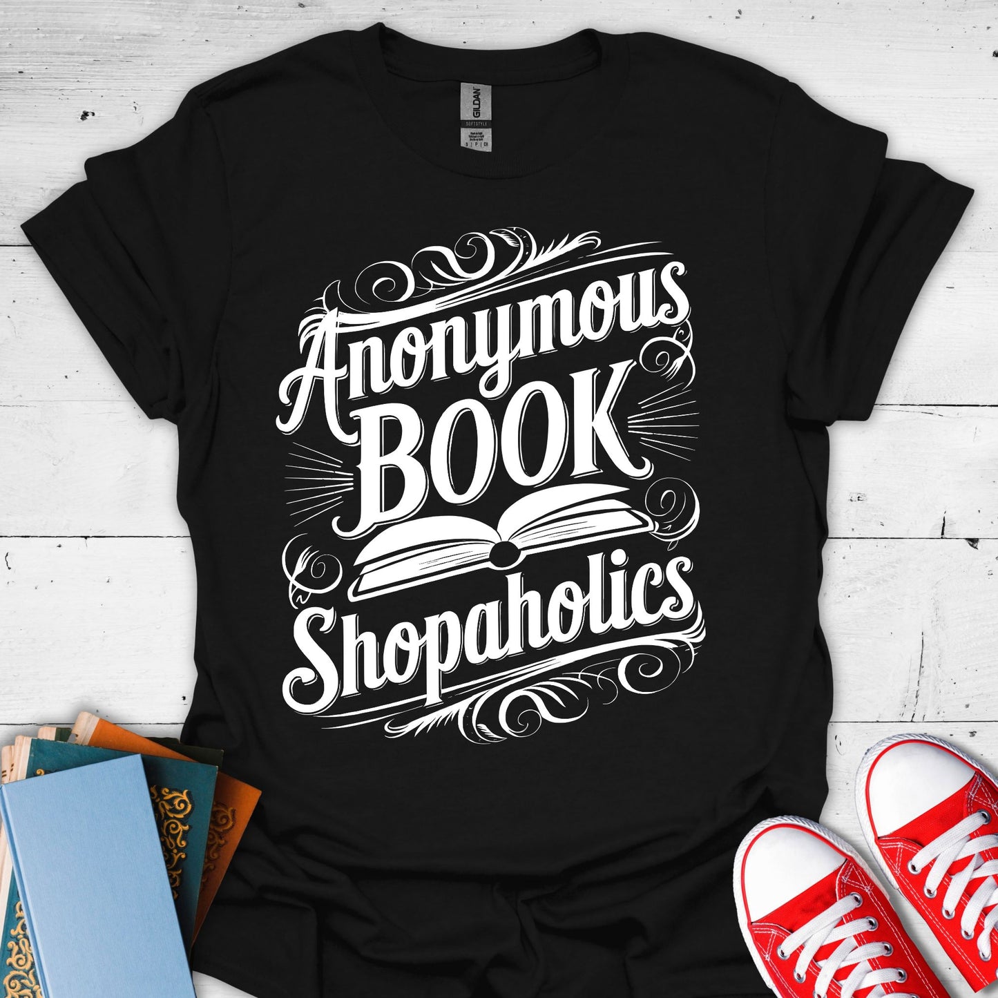 Anonymous Book Shopaholics T-Shirt