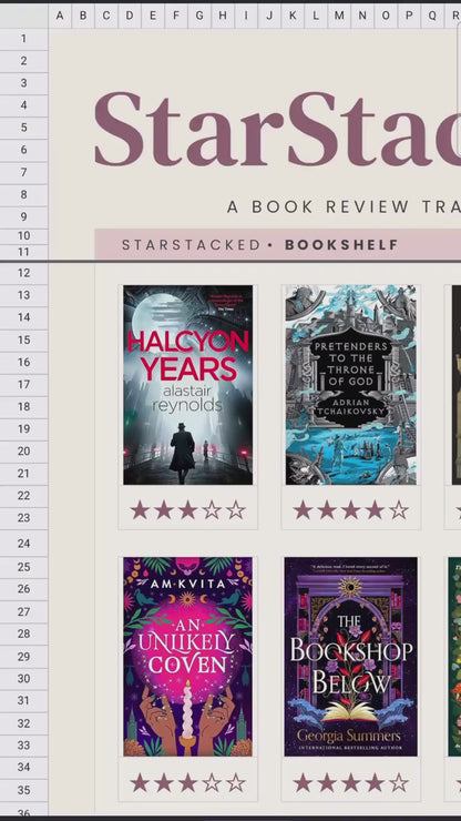 StarStacked Book Tracker