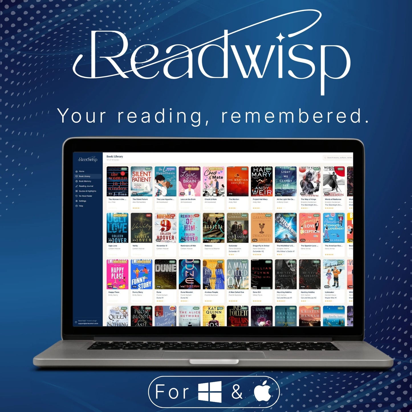 Readwisp - the Personal Book Tracker App